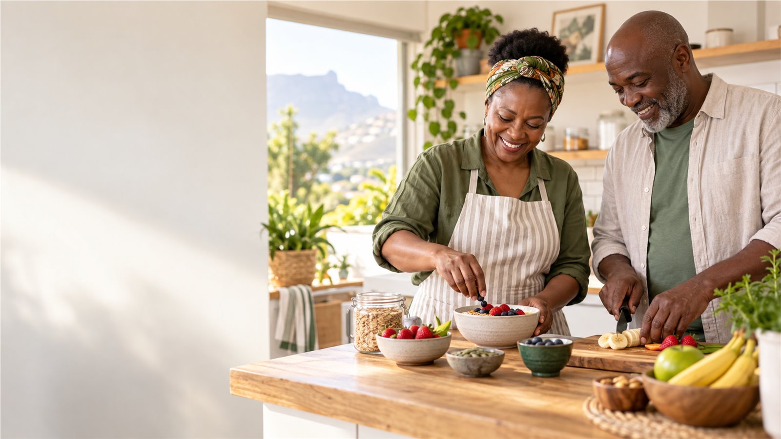 Healthy, confident South African lifestyle